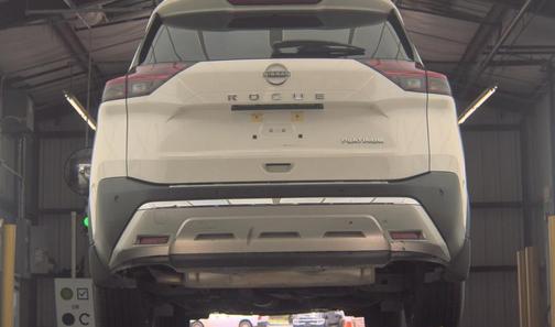 White 2022 Nissan Rogue Platinum