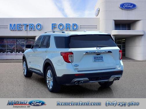 Star White 2023 Ford Explorer King Ranch
