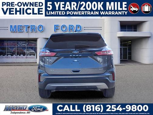 Carbonized Gray Metallic 2024 Ford Edge SEL
