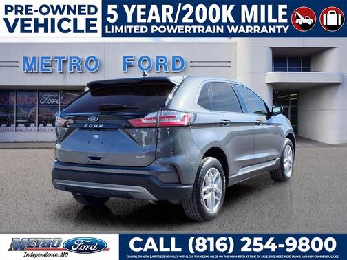 Carbonized Gray Metallic 2024 Ford Edge SEL