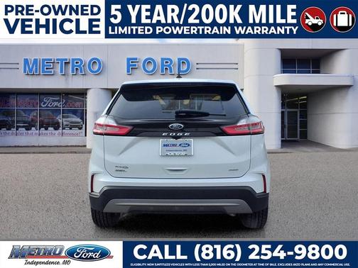 Oxford White 2023 Ford Edge SEL