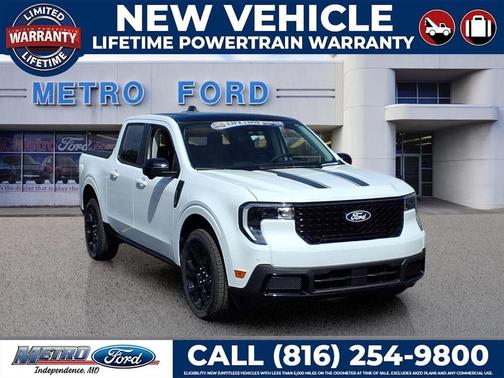 Oxford White 2026 Ford Maverick Lariat