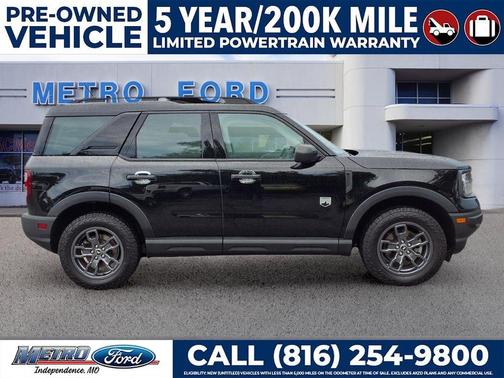 Shadow Black 2023 Ford Bronco Sport Big Bend