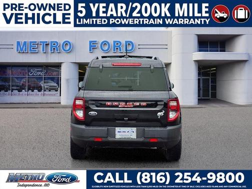 Shadow Black 2023 Ford Bronco Sport Big Bend
