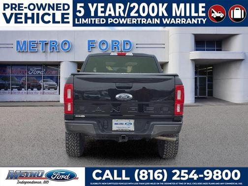 Shadow Black 2023 Ford Ranger XLT