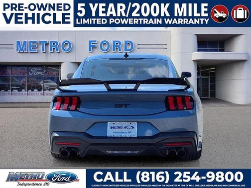 Vapor Blue 2024 Ford Mustang GT Premium