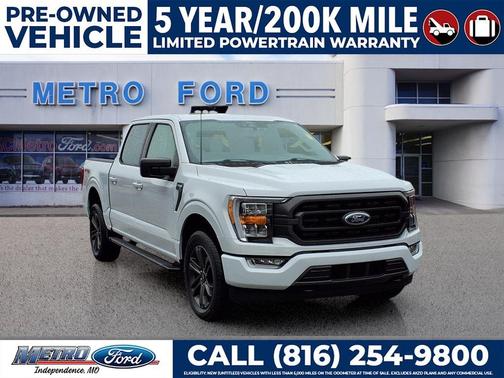 Space White Metallic 2022 Ford F-150 XLT