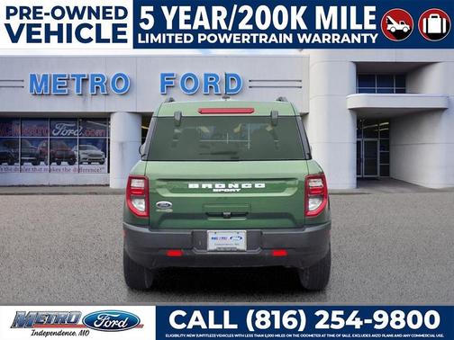 Green Metallic 2024 Ford Bronco Sport Big Bend