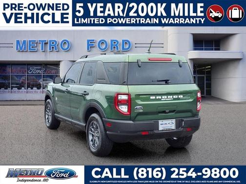 Green Metallic 2024 Ford Bronco Sport Big Bend