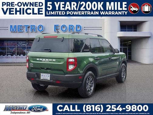 Green Metallic 2024 Ford Bronco Sport Big Bend