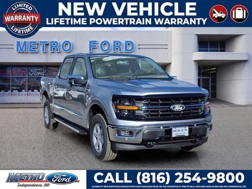 Iconic Silver Metallic 2025 Ford F-150 XLT