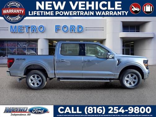 Iconic Silver Metallic 2025 Ford F-150 XLT