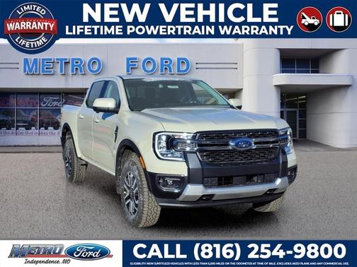 Desert Sand 2026 Ford Ranger Lariat