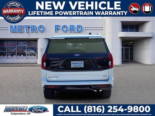 Star White 2026 Ford Expedition Max Platinum