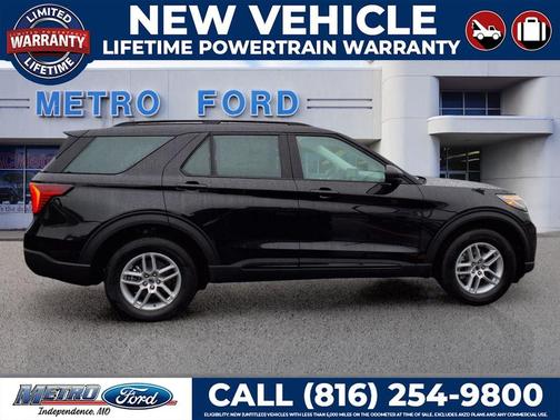 Black 2026 Ford Explorer Active