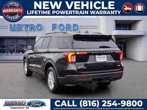 Black 2026 Ford Explorer Active