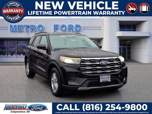 Black 2026 Ford Explorer Active