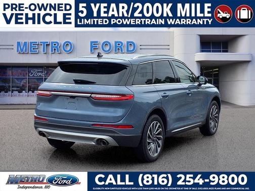 Blue Metallic 2023 Lincoln Corsair Reserve