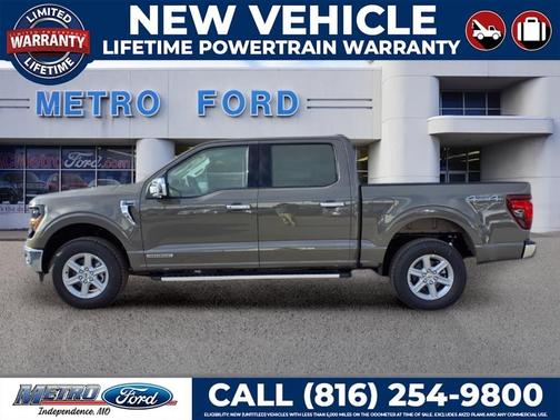 Gray 2025 Ford F-150 XLT