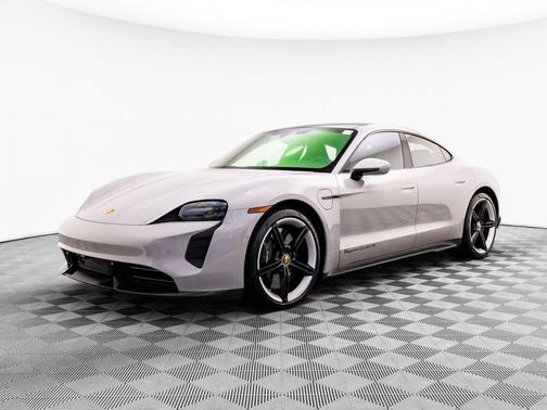 Chalk 2022 Porsche Taycan Turbo S