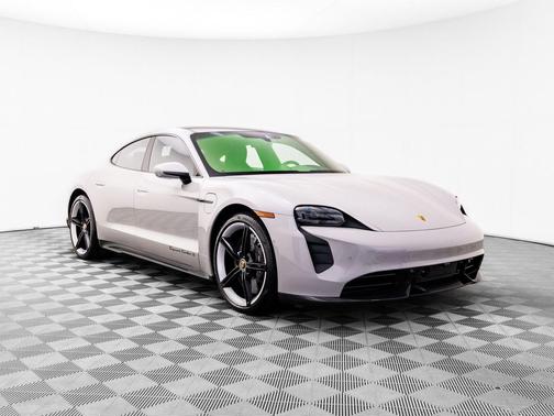Chalk 2022 Porsche Taycan Turbo S