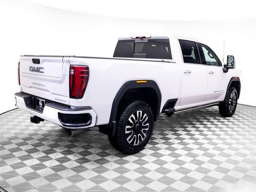 White Frost Tricoat 2024 GMC Sierra 2500 Denali Ultimate