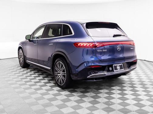 Twilight Blue Metallic 2023 Mercedes-Benz EQS 580 4MATIC