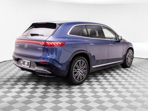 Twilight Blue Metallic 2023 Mercedes-Benz EQS 580 4MATIC