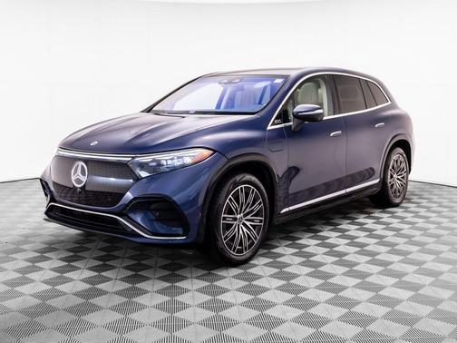 Twilight Blue Metallic 2023 Mercedes-Benz EQS 580 4MATIC