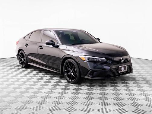 Crystal Black Pearl 2023 Honda Civic Sport