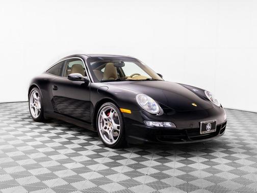 Black 2007 Porsche 911 Targa 4S