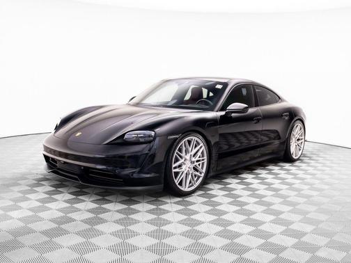 Black 2021 Porsche Taycan