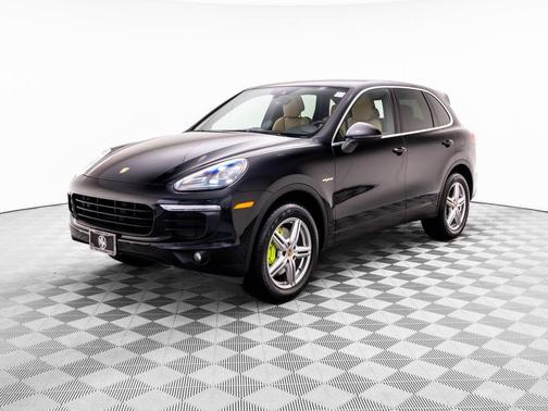 Black 2016 Porsche Cayenne Cayenne S E-Hybrid