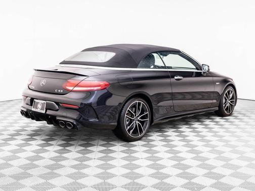 Black 2022 Mercedes-Benz AMG C 43 4MATIC