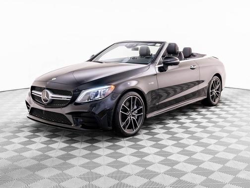 Black 2022 Mercedes-Benz AMG C 43 4MATIC