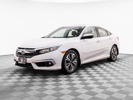 White Orchid Pearl 2016 Honda Civic EX-T