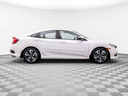 White Orchid Pearl 2016 Honda Civic EX-T