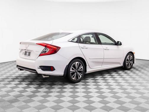 White Orchid Pearl 2016 Honda Civic EX-T