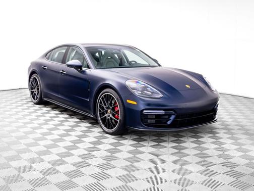 Blue 2022 Porsche Panamera GTS