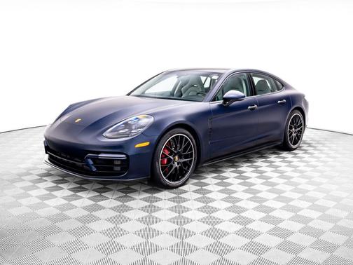 Blue 2022 Porsche Panamera GTS
