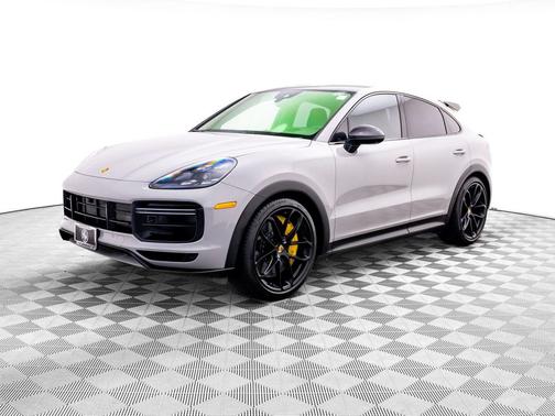 Arctic Grey 2022 Porsche Cayenne Turbo GT