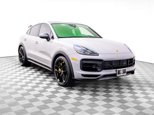 Arctic Grey 2022 Porsche Cayenne Turbo GT