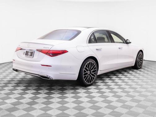 White 2024 Mercedes-Benz S-Class 4MATIC