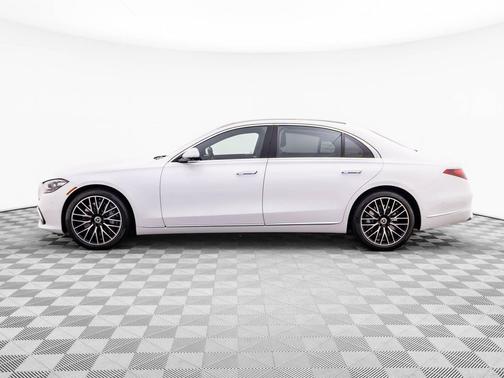 White 2024 Mercedes-Benz S-Class 4MATIC
