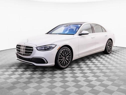 White 2024 Mercedes-Benz S-Class 4MATIC