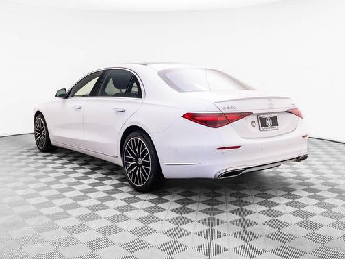 White 2024 Mercedes-Benz S-Class 4MATIC