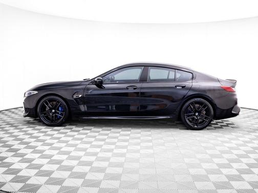 Black Sapphire Metallic 2020 BMW M8 Gran Coupe Base
