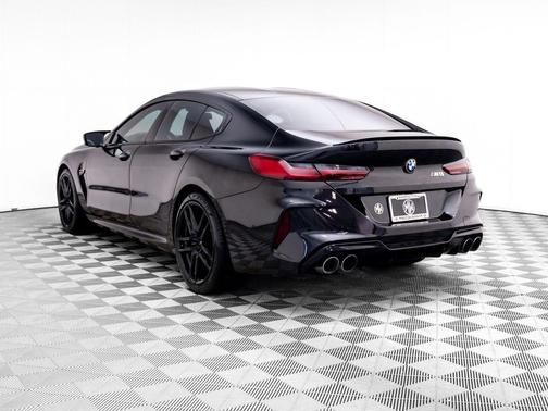 Black Sapphire Metallic 2020 BMW M8 Gran Coupe Base