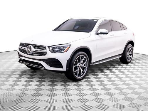 Polar White 2022 Mercedes-Benz GLC 300 4MATIC Coupe