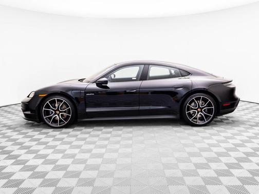 Black 2026 Porsche Taycan 4